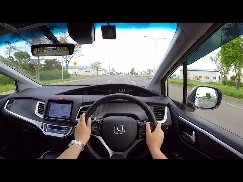 HONDA JADE 2018, Гибрид, RS, Honda SENSING, передний привод. Тест-драйв по городу.