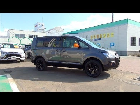 MITSUBISHI DELICA D5 2018, ACTIVE GEAR, Diesel, 4WD. Обзор экстерьера и интерьера.