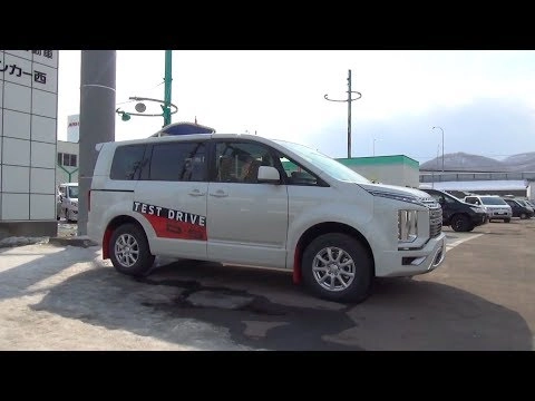 MITSUBISHI DELICA D5 2019, Diesel, 4WD. Обзор экстерьера и интерьера.