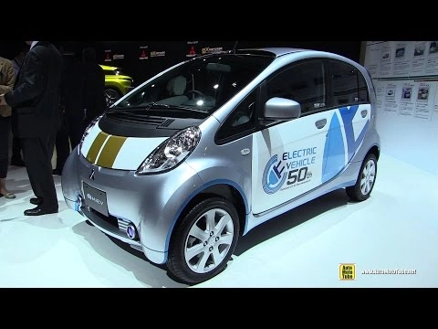 Mitsubishi i-Miev 2016. Tokyo Motor Show. Обзор экстерьера и интерьера.