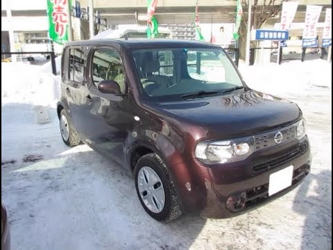 NISSAN Cube 2012. Обзор экстерьера и интерьера.