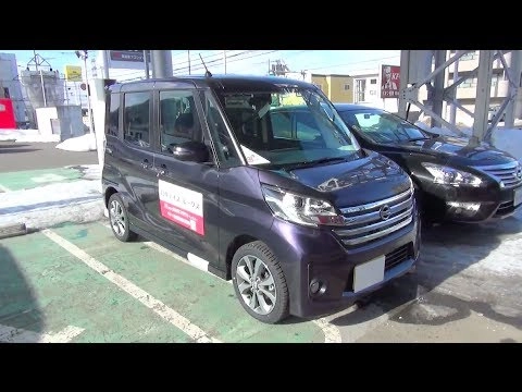 NISSAN DAYZ ROOX 2014, HighwaySTAR. Обзор экстерьера и интерьера.