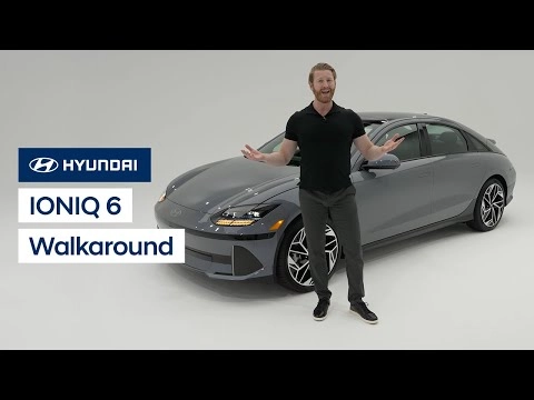 Walkaround (One Take) | First-ever 2023 IONIQ 6 | Hyundai