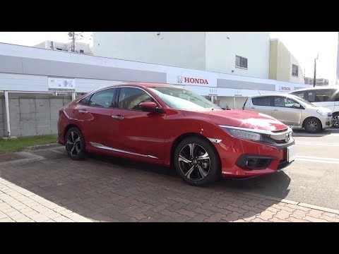 HONDA CIVIC 2017 Седан, Honda SENSING. Обзор экстерьера и интерьера.