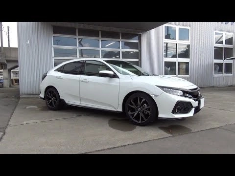 HONDA CIVIC 2017, Хетчбек. Обзор экстерьера и интерьера.