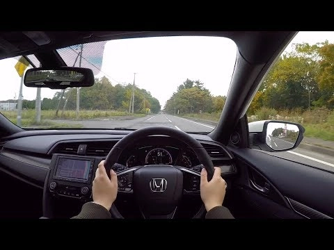 HONDA CIVIC 2017, Хетчбек. Тест-драйв по городу.