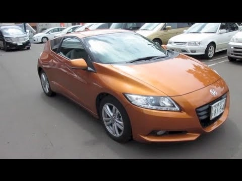 HONDA CR-Z 2011, Гибрид. Обзор экстерьера и интерьера.