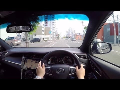 TOYOTA HARRIER 2017, Комплектация PREMIUM “Metal and Leather Package”, 4WD. Тест-драйв по городу
