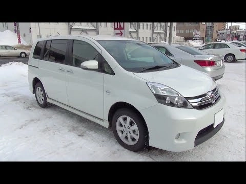 TOYOTA Isis 2013, PLATANA V-SELECTION Blanc. Обзор экстерьера и интерьера.