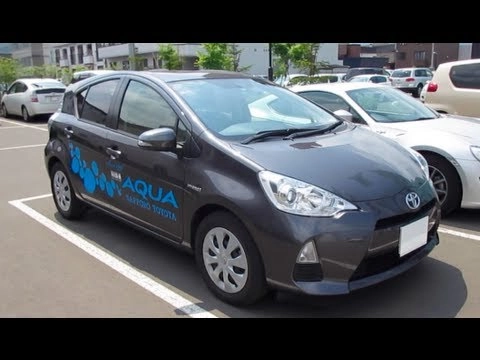 TOYOTA AQUA 2013. Обзор экстерьера и интерьера.