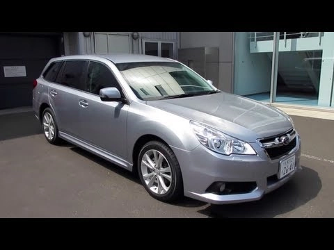 SUBARU LEGACY 2012, TOURING WAGON. Обзор экстерьера и интерьера.