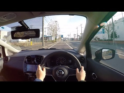NISSAN NOTE 2016/2017 MEDALIST e-POWER - POV City Drive
