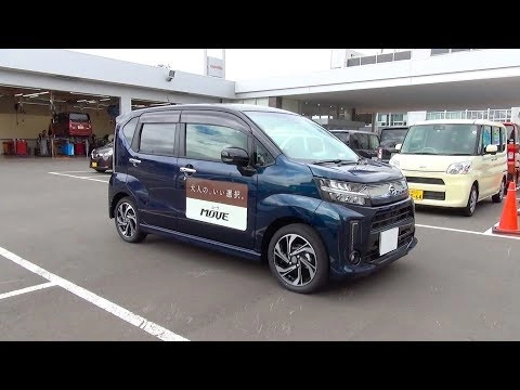 DAIHATSU MOVE CUSTOM 2017, Turbo 4WD. Обзор экстерьера и интерьера.