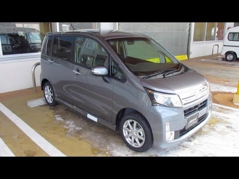 DAIHATSU MOVE 2012. Обзор экстерьера и интерьера.