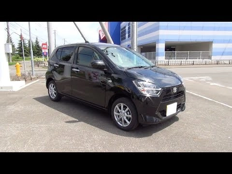 New DAIHATSU Mira e:s 2017, 4WD. Обзор экстерьера и интерьера.