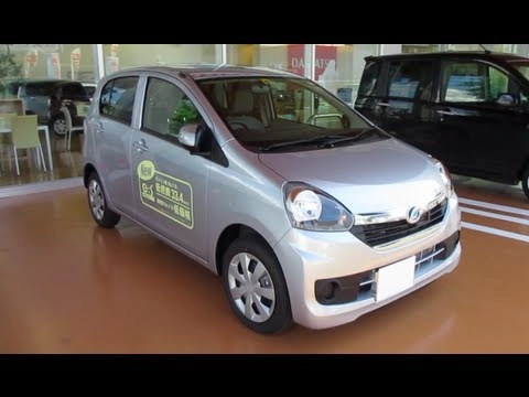DAIHATSU Mira e:s 2013. Обзор экстерьера и интерьера.