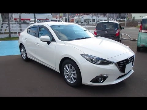 MAZDA AXELA (MAZDA 3) 2013, Седан. Обзор экстерьера и интерьера.