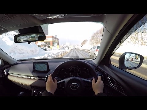 MAZDA CX-3 2016, XD Noble Brown AWD. Тест-драйв по городу.