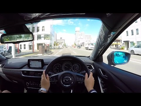MAZDA ATENZA (Mazda6) 2016, 4WD, дизель. Тест-драйв по городу.