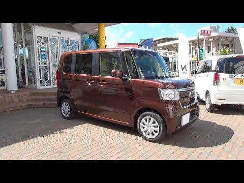 HONDA N-BOX 2017, Honda SENSING, 4WD. Обзор экстерьера и интерьера.