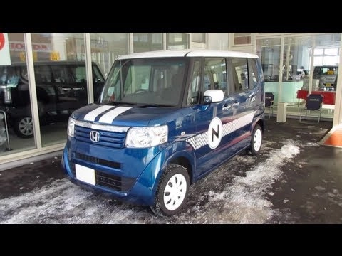 HONDA N BOX+ 2012. Обзор экстерьера и интерьера.