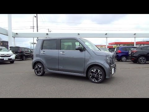 HONDA N-WGN Custom 2019, Honda SENSING 660cc Turbo 4WD. Обзор экстерьера и интерьера.
