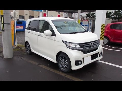 HONDA N-WGN Custom 2013. Обзор экстерьера и интерьера.