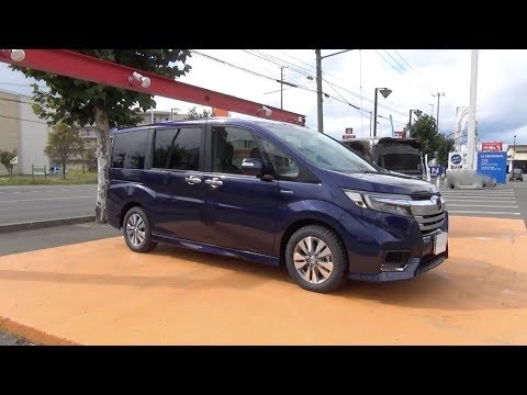 HONDA STEPWGN 2017, SPADA, Гибрид, Honda SENSING. Обзор экстерьера и интерьера.