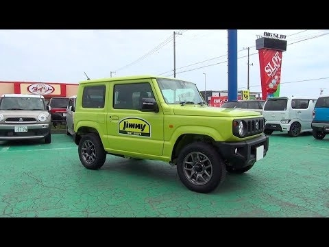 SUZUKI JIMNY 2018, 660cc 4WD. Обзор экстерьера и интерьера.