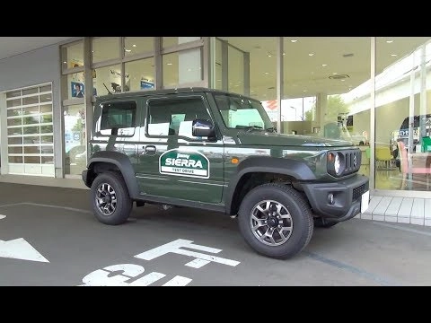 SUZUKI JIMNY SIERRA 2018, 1.5 4WD. Обзор экстерьера и интерьера.