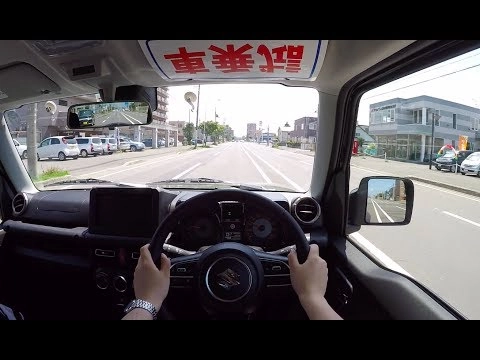 SUZUKI JIMNY SIERRA 2018, 1.5 4WD. Тест-драйв по городу.