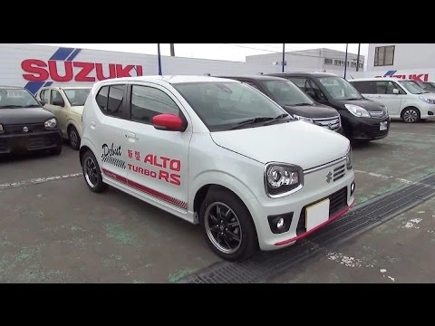 SUZUKI ALTO 2015, TURBO RS 4WD. Обзор экстерьера и интерьера.