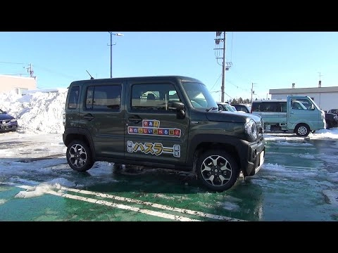 SUZUKI HUSTLER 2020, Гибрид, 660cc, 4WD. Обзор экстерьера и интерьера.