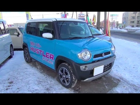 SUZUKI HUSTLER 2014, X Turbo. Обзор экстерьера и интерьера.
