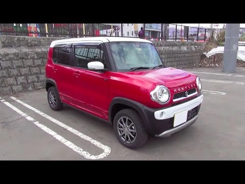 SUZUKI HUSTLER J STYLE. Обзор экстерьера и интерьера.