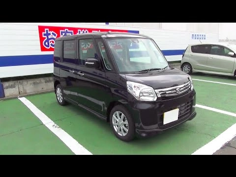 SUZUKI Spacia 2014, X Limited. Обзор экстерьера и интерьера.