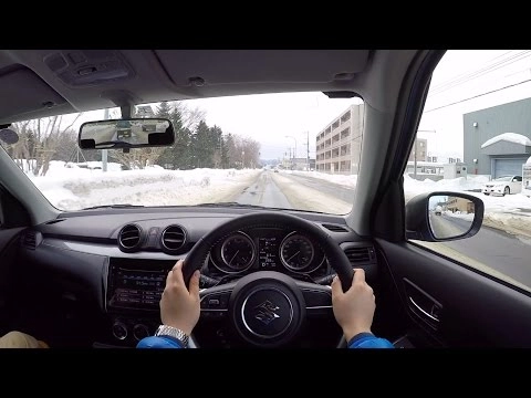 SUZUKI SWIFT 2017, Гибрид, RS 4WD. Тест-драйв по городу.