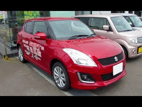 SUZUKI SWIFT RS 2013. Обзор экстерьера и интерьера.