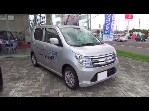 SUZUKI WAGON R 2014, FZ. Обзор экстерьера и интерьера.