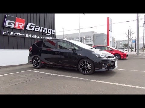 TOYOTA PRIUS α 2018, GR SPORT. Обзор экстерьера и интерьера.
