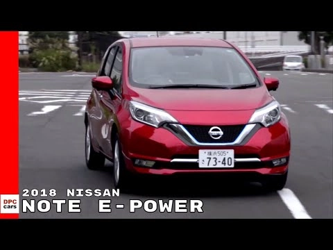 Nissan NOTE e-POWER 2018 год тест драйв в городе