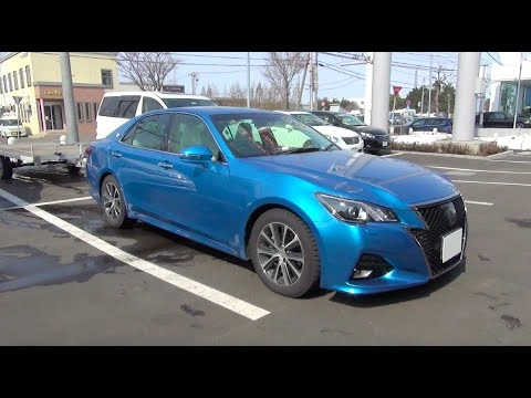 TOYOTA CROWN Athlete 2016, 2.0 G-T. Обзор экстерьера и интерьера.