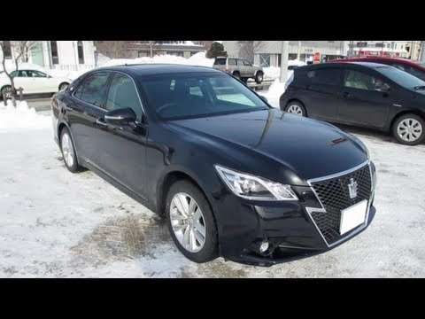 TOYOTA CROWN Athlete 2013. Обзор экстерьера и интерьера.