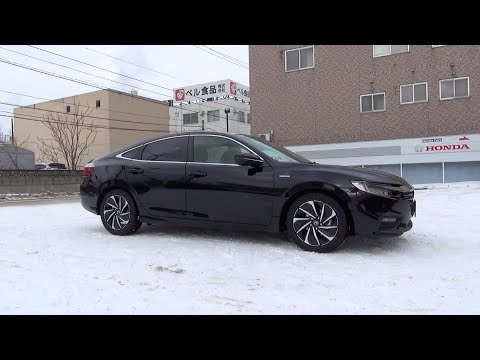 HONDA INSIGHT 2018, Гибрид, EX Black Style 1.5L FF. Обзор экстерьера и интерьера.
