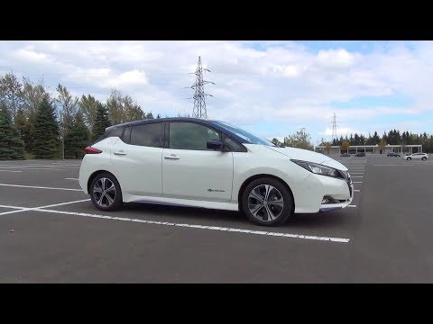 Nissan Leaf 2018 (2-ое поколение). Обзор экстерьера и интерьера.