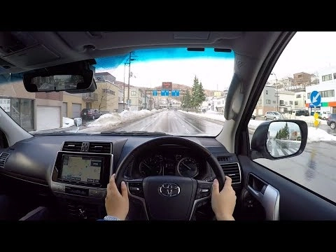 TOYOTA LAND CRUISER PRADO 2017, Дизель. Тест-драйв по городу.