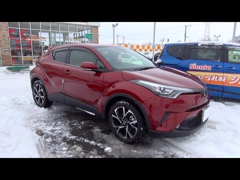 TOYOTA C-HR 2016, G-T, 4WD. Обзор экстерьера и интерьера.