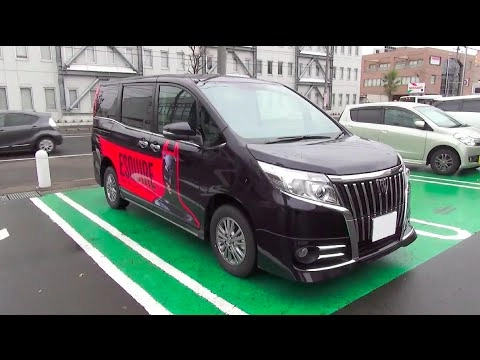 TOYOTA Esquire 2014, Gi STYLING PACKAGE. Обзор экстерьера и интерьера.