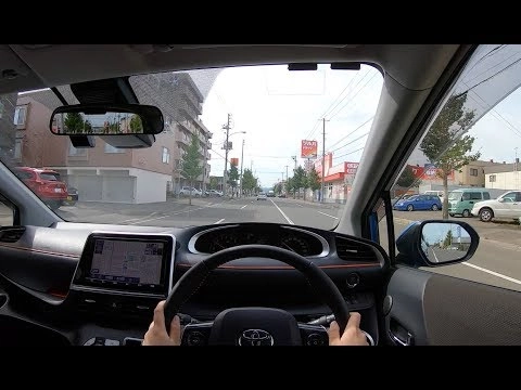 TOYOTA SIENTA 2018, 1.5, 4WD. Тест-драйв по городу.